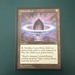 MtG Lotus Petal: Tempest NM ACTUAL PHOTOS! - Image 1