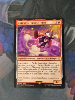 Cait Sith, Fortune Teller | 7% Off 2+ | Final Fantasy | NM | MTG - Image 1