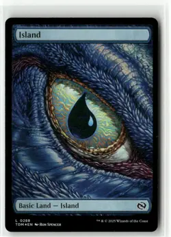 Island 0288 FOIL - Tarkir Dragonstorm MTG NM - Image 1