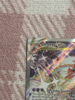 Pokemon Deoxys VSTAR TCG Holo Card Crown Zenith: Galarian Gallery GG46/GG70 - Image 4
