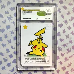 Pikachu ACE 10 Pokemon Center Japan Card Takara Taruka Set - Image 1