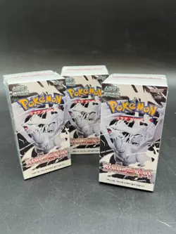 Lot of (3) Pokemon TCG Korean White Flare Booster Boxes SEALED - Image 1