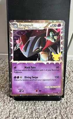 Pokemon Card Dragapult SWSH132 Black Star Promo Celebrations NM - Image 1