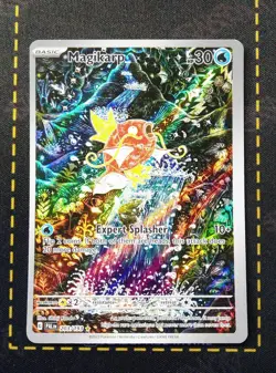 2023 POKEMON PAL EN-PALDEA EVOLVED ILLUSTRATION RARE #203 MAGIKARP - Image 1