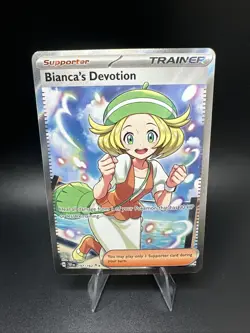Pokemon Bianca's Devotion 197/162 Sv05: Temporal Forces Full Art Trainer - Image 1