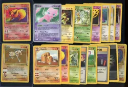 Lot of (16) Assorted Pokemon Vintage Rares Holos Promos Fossil Base Jungle Neo - Image 1