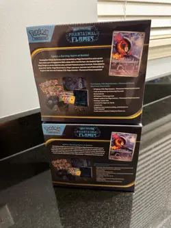 POKEMON TCG PHANTASMAL FLAMES ETB ELITE TRAINER BOX X2 NEW SEALED CHARIZARD - Image 3