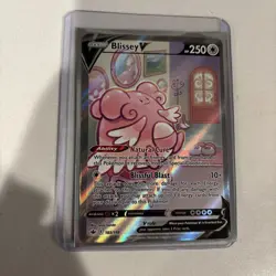 Pokemon TCG Blissey V 183/198 Chilling Reign Alternate Art Full Art Near Mint - Image 3