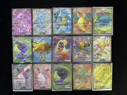 2025 Pokemon PTCG S-Chinese Mew ex Blastoise ex G 151C #185/151 SR Lot*15 -LU57 - Image 2