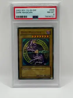 Dark Magician SDY-006 Ultra Rare Unlimited Yugioh PSA 8 - Image 1