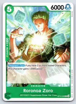 One Piece - OP10-038 - Roronoa Zoro (038) - C - US Seller - Image 1