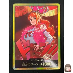 [NM] DON!! Card Nami Gold Frame Heroines Edition Japanese ONE PIECE 20D50 - Image 1
