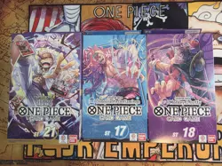 One Piece Card Game St-17, St-18, And St-21 Starter Deck Lot - Image 1