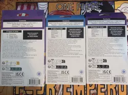 One Piece Card Game St-17, St-18, And St-21 Starter Deck Lot - Image 2