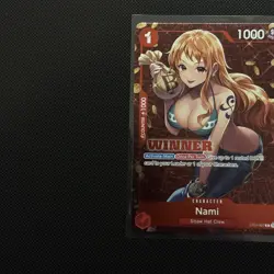Nami (Tournament Pack Vol. 3) [Winner] ST01-007 One Piece Promotion Cards Foil - Image 2