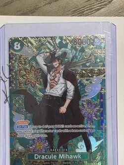 Dracule Mihawk SP OP14-119 SR The Azure Sea’s Seven One Piece TCG English NM - Image 2