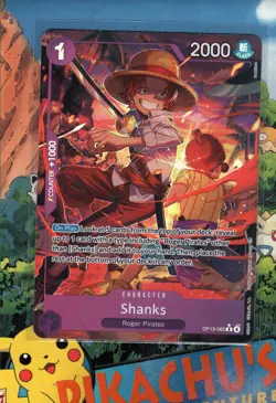 One Piece TCG Shanks (065) (Alternate Art) OP13-065 Holo NM/M - Image 1