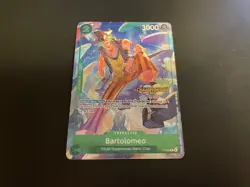 One piece TCG - Bartolomeo - P-029 - NM - Championship CS 2023 - ENG - Image 2
