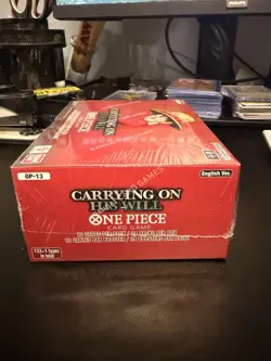 One Piece OP-13 Carrying On His Will Booster Box Factory Sealed 24 Packs - Image 2