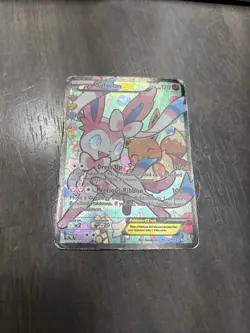 Pokemon Sylveon EX Full Art Holo Card RC32-32 Generations Radiant Collection - Image 1