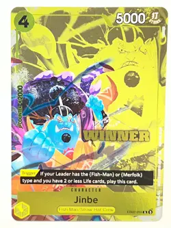 Jinbe (Winner Pack 2025 Vol. 3) EB02-055 One Piece Promotion Cards Foil - Image 1