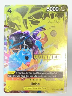 Jinbe (Winner Pack 2025 Vol. 3) EB02-055 One Piece Promotion Cards Foil - Image 2