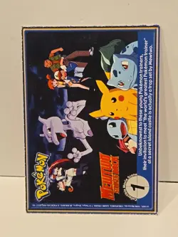 Pokemon Poketrivia Card Charizard #6 Burger King Perforated Pikachu Project 1998 - Image 2