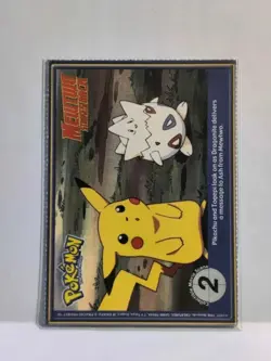 1999 Burger King Poketrivia Card #25 Pikachu - Image 2
