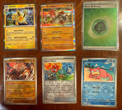 POKEMON PRISMATIC EVOLUTIONS TIN, COIN, WRAPPERS, CARDS, CODES & STICKER - Image 2