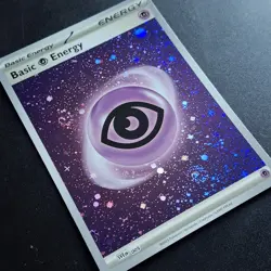 Card Lot 2023 (2.5 Swirls) Basic Psychic Energy Cosmos Holo Pokemon TCG SVE 005 - Image 3