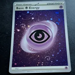 Card Lot 2023 (2.5 Swirls) Basic Psychic Energy Cosmos Holo Pokemon TCG SVE 005 - Image 4