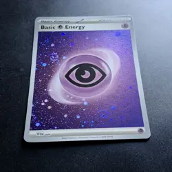 Card Lot 2023 (2.5 Swirls) Basic Psychic Energy Cosmos Holo Pokemon TCG SVE 005 - Image 5