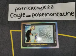 EP14 Electric Shock Showdown Pokemon Topps Series 2 Card VLP front/NM back - Image 3