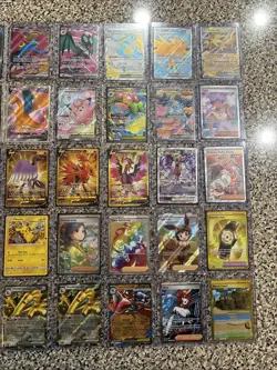 Pokemon TCG Holo, Ex, V, Vstar, Full Art/151/Sparks, Rift, Zenith, 40 Card Lot - Image 3