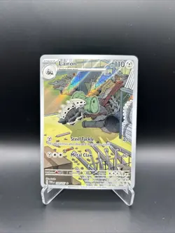 Lairon - 184/167 - Pokemon Twilight Masquerade Illustration Rare Card - NM - Image 1