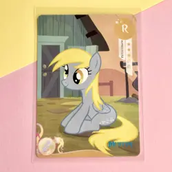Kayou My Little Pony Eternal Moon Eng R Derpy Muffins Card MLPME01-R-017L1 - Image 1