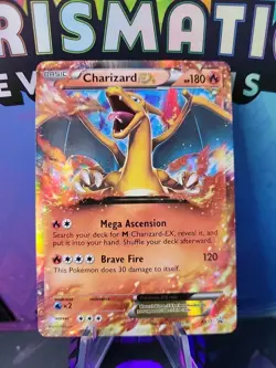 Charizard EX XY17 XY Black Star Promo Holo Pokemon Card LP - Image 1