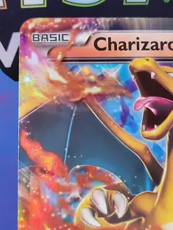 Charizard EX XY17 XY Black Star Promo Holo Pokemon Card LP - Image 2