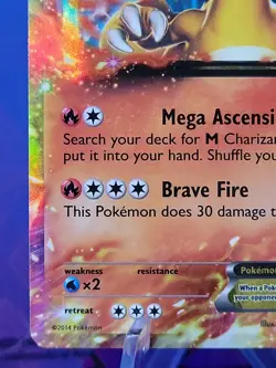 Charizard EX XY17 XY Black Star Promo Holo Pokemon Card LP - Image 5
