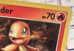 Pokemon Card Charmander 2021 SWSH092 Black Star Promo Cosmos HD SWIRL double - Image 3