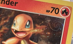 Pokemon Card Charmander 2021 SWSH092 Black Star Promo Cosmos HD SWIRL double - Image 4