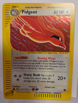 Pokemon Pidgeot 23/165 Expedition Set Holo Rare Card - Image 1
