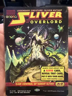 Sliver Overlord (Showcase) Special Guests Regular EOE 128 NM - Image 1