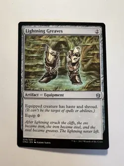 Lightning Greaves - MTG Commander Anthology - NM - Image 1