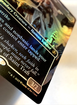 MTG Thalia, Heretic Cathar BORDERLESS FOIL Innistrad Remastered 0300 NM - Image 3