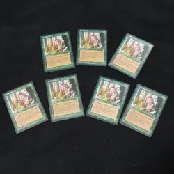 Fyndhorn Elves X4 Ice Age LP Lightly Played MTG Magic the Gathering PLAYSET - Image 1