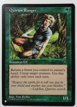 Quirion Ranger *Common* Magic MtG x1 The List - Image 1