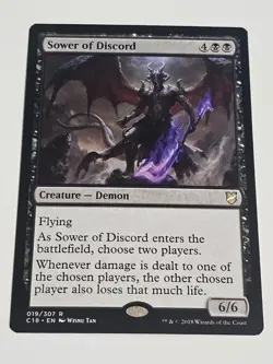 MTG Sower of Discord Commander 2018 Regular - Image 1