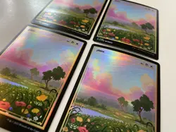 4x Plains (1468) *FOIL* SECRET LAIR: PixelLands_v02.jpg MT/NM MTG Combined Ship - Image 2