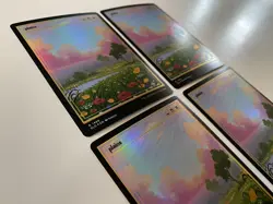 4x Plains (1468) *FOIL* SECRET LAIR: PixelLands_v02.jpg MT/NM MTG Combined Ship - Image 3